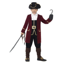 Kalóz kapitány jelmez Jack Deluxe fiúknak 10-12 év 145-158 cm jelmez