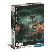 Kalózhajó Haunted Seas 1500 db-os Compact puzzle Clementoni puzzle, kirakós