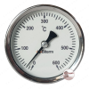 Kályhaház Kemence hőmérő szett 0-600°C-ig, 1/2