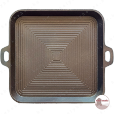 Kályhaház Szögletes szeletsütő - 350×290mm - Öntvényből edény