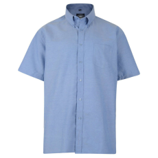  KAM férfi ing KBS 663A rövid ujjú, túlméretezett férfi ing, 7XL Jeans