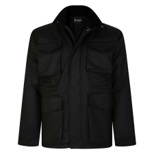 KAM kabát férfi KBS KV127 plus size, Fekete 2XL férfi kabát, dzseki