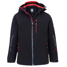 KAM kabát férfi KV59 softshell plus size, Fekete 5XL