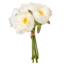  Kamelia köteg 6 virágos 25cm dekorációs kellék