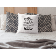  Kamionos apuka vagyok fehér párna egyedi ajándék