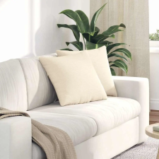  Kanapé párnák 2 pcs Krém 45 x 45 cm Bársonyos szövet lakástextília
