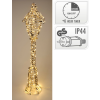  Kandeláber 140cm mikro LED-es ,meleg fehér ,konnektoros