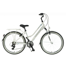 KANDS Aurelia Gyerek kerékpár Alumínium 140-160 cm magasság 18 fokozat Fehér gyermek kerékpár