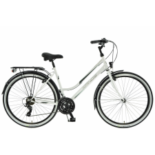KANDS ® Galileo Női kerékpár 28'' kerék, Fehér -  19 coll - 168-185 cm magasság city kerékpár