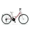 KANDS Kerékpár LAGUNA 24" GIULIETTA KZW RÓZSASZÍN-FEHÉR VB EKO