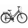 KANDS ® Travel-X Női kerékpár Alumínium 28, Fekete 17 coll - 150-167 cm magasság
