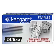 Kangaro Tűzőkapocs kangaro 24/6 1000/dob gemkapocs, tűzőkapocs