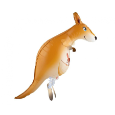 Kangaroo, Kenguru sétáló fólia lufi 82 cm party kellék