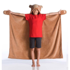 Kanguru Bear (1197) macis viselhető pléd gyerekeknek lakástextília