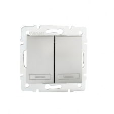 KANLUX 24830 DOMO 01-1010-243 Csillárkapcsoló (105) ezüst villanyszerelés