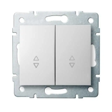 KANLUX 25073 LOGI 02-1060-102 Dupla alternatív kapcsoló 10AX - 250V~ villanyszerelés