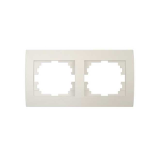 KANLUX 25177 LOGI 02-1470-003 Dupla keret, vízszintes villanyszerelés