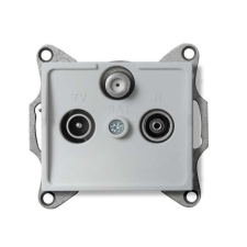KANLUX 25221 LOGI 02-1350-043 Antenna csatlakozó TV/R/SAT aljzat végzáró villanyszerelés