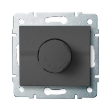 KANLUX 25260 LOGI 02-1160-141 Tekerőgombos fényerőszabályozó 500W szűrővel 10AX - 250V~, 500W villanyszerelés