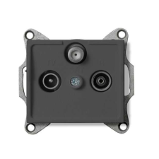 KANLUX 25279 LOGI 02-1340-041 Antenna csatlakozó TV/R/SAT aljzat átmenő villanyszerelés