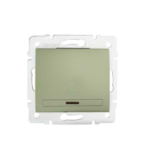 KANLUX 25372 DOMO 01-1140-250 Jelzőfényes alternatív kapcsoló 10AX - 250V~ villanyszerelés
