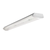 KANLUX 26961 fénycsöves armatúra, egyoldali betáplálás, fényforrás nélkül, átlátszó bura 220V 2x max 36W IP20 fehér G13 A++ -> A