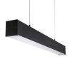 KANLUX 27411 ALIN 4LED 1X60-B Lámpatest T8 LED fénycsövekhez, IP20, 620 mm, fekete