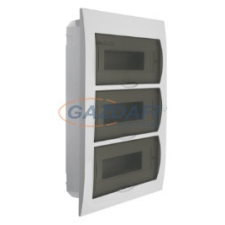 KANLUX 3846 DB312F 3X12P/FMD süllyesztett elosztószekrény villanyszerelés