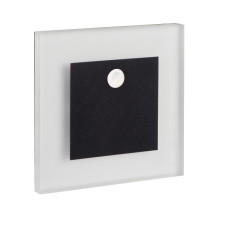 KANLUX Apus fekete LED mozgásérzékelős lépcsővilágító lámpa (KAN-29857) LED 1 izzós IP20 világítás