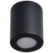 KANLUX Felületre szerelhető halogén lámpatest SPOT TUBA kerek SANI GU10 fekete IP44 Kanlux világítás