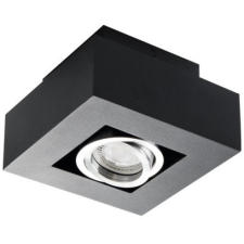 KANLUX Felületre szerelt halogén SPOT mozgatható fekete GU10 STOBI DLP Kanlux lampatest világítás