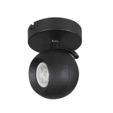 KANLUX GALOBA EL-10 B mennyezeti lámpatest (GU10) fekete világítás