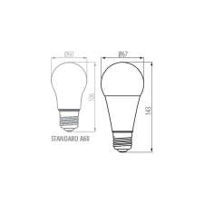KANLUX IQ-LED izzó E27 19W 2452lm 6500K A67 33748 izzó