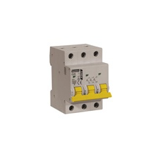 KANLUX Kismegszakító 3P C25A (KMB6 C25/3) villanyszerelés