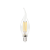 KANLUX LED izzó E14 Edison C35 3.4W = 40W 470lm 2700K Meleg, átlátszó XLED Filament Kanlux