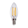 KANLUX LED izzó E14 Edison C35 7W = 75W 1055lm 6500K Hideg, átlátszó XLED Filament Kanlux