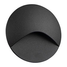 KANLUX Oldalfali dekor LED lámpa EXIN, meleg fehér (2.5W), antracit kültéri világítás