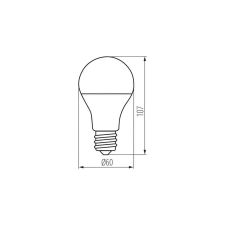 KANLUX RAPID PRO v2 LED izzó E27 8W 810lm 4000K A60 22946 izzó