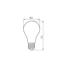 KANLUX XLED filament izzó E27 10W 1520lm 2700K A60 29605 izzó