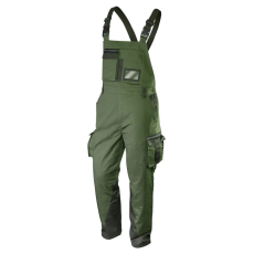  Kantáros munkanadrág olíva, 60% pamut, 40% polyester, 255 g/m2, L