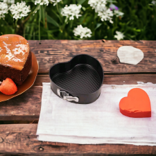  Kapcsos, szív alakú tortaforma, 15 cm sütés és főzés