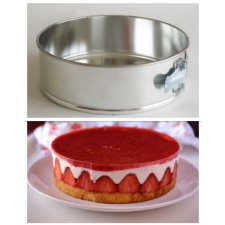  KAPCSOS TORTA FORMA 22-ES sütés és főzés