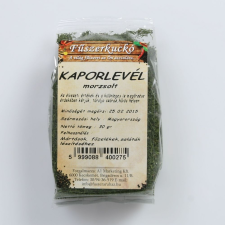 Kaporlevél zöldfűszer, morzsolt, 30 g sütés és főzés