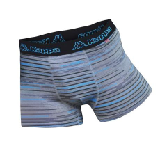  KAPPA Férfi Boxer XL Sötétszürke csíkos 304VG60-905-XL