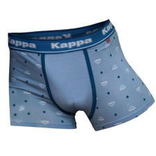  KAPPA Férfi Boxer XXL Azúrkék-fehér rombuszos 304VG70-911-XXL férfi alsó