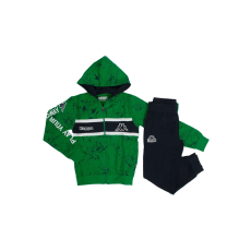 Kappa Fiú tréningruha Kappa 8031T0027 152 CM 12 év zöld | Fekete