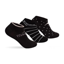 Kappa Kappa zokni 3 pár 36-41 3113MVW-XGX-36 fekete harisnya, combfix