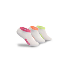 Kappa zokni 3 pár 36-41 fehér, színes szegéllyel 304VLE0-931-36 gyerek zokni