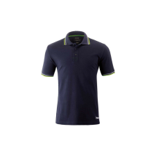 Kapriol galléros póló kék/lime XL férfi póló