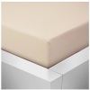 KAPTAN Jersey lepedő STANDARD 180 × 200 cm, krémszínű